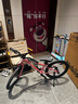 Nabiis那貝斯兒童自行車(chē)青少年6-7-10-12歲超輕鋁合金學(xué)生單車(chē)20寸粉 曬單實(shí)拍圖