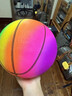 中老年人健身球手甩球鍛煉手臂肩膀廣場(chǎng)舞球彈力摔摔球加厚甩甩球 【彩色】2長(cháng)桿2球2繩（送收納袋+打氣筒） 曬單實(shí)拍圖
