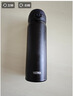 膳魔師（THERMOS）不銹鋼保溫杯經(jīng)典簡(jiǎn)約彈蓋杯車(chē)載杯便攜水杯JNL系列500ml 黑色500ML 曬單實(shí)拍圖