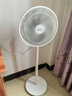 美的（Midea）電風(fēng)扇 家用七葉立式落地扇宿舍臥室輕音節能搖頭桌面小風(fēng)扇大風(fēng)力空氣循環(huán)風(fēng)扇 SAF30AC  曬單實(shí)拍圖