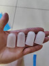 arukuhito日本腳趾防磨保護套硅膠足尖運動(dòng)腳指防磨腳大小腳趾頭腳指套超薄 拇趾閉口【6枚入】 曬單實(shí)拍圖