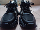 凡十六男鞋2026春夏季新款潮牌時(shí)尚百搭休閑運動(dòng)鞋防滑增高老爹潮鞋子男 RF-C73黑色 42 曬單實(shí)拍圖