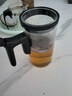 鳴盞飄逸壺玻璃茶壺功夫茶具套裝玻璃內膽按壓式無(wú)桿過(guò)濾泡茶壺飄逸杯 MZ8003B（透明玻璃） 500ml 曬單實(shí)拍圖