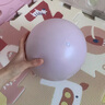 GERTHRON德國品牌瑜伽球普拉提小球健身運動盆底肌產(chǎn)后修復核心訓練成人用 淺紫色 瑜伽鍛煉/贈腳踩打氣筒 1 曬單實拍圖