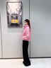 波司登（BOSIDENG）2025新款輕薄羽絨服女短款90絨立領(lǐng)菱格寬松時(shí)尚外套B250135326 子黛粉|1738 S 160/84A 體重約110-125斤 曬單實(shí)拍圖