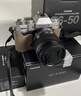 富士（FUJIFILM）X-T50/XT50 微單相機 套機（16-50mm鏡頭）4020萬(wàn)像素 7檔五軸防抖 20款膠片模擬 浩瀚銀 曬單實(shí)拍圖