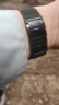 競技者適于華為手表watch4/Pro表帶watch5/GT6/GT5/GT4/GT3/GT2磁吸金屬不銹鋼手表帶男款高級編織配件 黑色-編織鏈式22mm接口 曬單實(shí)拍圖