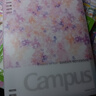 國(guó)譽(yù)(KOKUYO)B5活頁(yè)筆記本子水彩絮語(yǔ)Campus緊湊型活頁(yè)本內(nèi)含40張橫線活頁(yè)紙 粉色 WSG-RUDP11P 曬單實(shí)拍圖