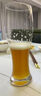 CLITON收腰啤酒杯家用玻璃水杯扎啤杯酒吧餐廳大容量697ml飲料果汁杯2支 曬單實拍圖