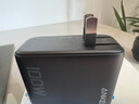 ANKER【國家3C認證】安克智顯充Lite100W充電器數(shù)據(jù)線套裝 氮化鎵type-c小米快充pd插頭適用iPhone16 灰 曬單實拍圖