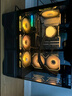 瓦爾基里（VALKYRIE）VK03-M BLACK 黑色 M-ATX 游戲電腦臺式機箱 支持360水冷 6.2吋觸摸屏 曲面玻璃270°海景房 曬單實(shí)拍圖