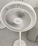 美的（Midea）電風(fēng)扇家用7葉落地扇搖頭電風(fēng)扇循臥室宿舍輕音風(fēng)扇臺式桌面小型風(fēng)扇臺地兩用升級款 白色丨7葉臺地兩用 曬單實(shí)拍圖