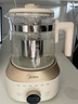 美的（Midea）全玻璃養生壺全自動(dòng)燒水壺母嬰恒溫電熱水壺花茶壺全包裹護底防碎1.5L MK-YS15B201 曬單實(shí)拍圖