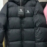 駱駝?dòng)鸾q服防潑水鴨絨男女加厚戶(hù)外防寒冬季面包服 黑色 男女同款,7674B L 曬單實(shí)拍圖