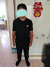 耐克(NIKE)春夏男短袖T恤 純棉 運(yùn)動(dòng)休閑 經(jīng)典簡(jiǎn)約 AR4999-013 黑色L 曬單實(shí)拍圖
