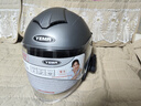 野馬（YEMA）摩托車(chē)頭盔男士3c認證新國標機車(chē)安全帽女四季通用 皮亞鈦灰 XXL 曬單實(shí)拍圖