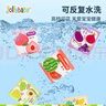 jollybaby兒童布書(shū)認知卡追視彩色看圖識字寶寶早教嬰兒閃卡玩具-水果蔬菜 曬單實(shí)拍圖