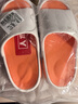 人本拖鞋男夏季踩屎感情侶厚底戶(hù)外運動(dòng)拖鞋涼拖女20004 白橙 42-43 曬單實(shí)拍圖