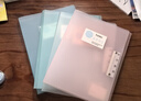 新時(shí)達 4本裝A3試卷夾卷子收納冊袋簡(jiǎn)便卷紙夾板文件夾整理作業(yè)資料活頁(yè)神器橫式對折疊小學(xué)初高中生專(zhuān)用圖紙 曬單實(shí)拍圖