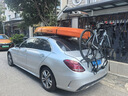 BEATE LESCH防脫汽車(chē)自行車(chē)架后掛架SUV車(chē)載后備箱車(chē)尾架后掛式升級通用款高碳鋼掛二輛 曬單實(shí)拍圖