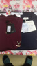 梵登諾（FANDENGNUO）新款春秋季男士長袖t恤V領上衣服體恤修身內搭打底衫原創(chuàng)潮男裝 【常規(guī)款】藏青+酒紅 2XL 【142~155斤】 曬單實拍圖