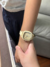 COJR考試專(zhuān)用表女款初中高中學(xué)生只看時(shí)間小眾初高中女生電子靜音夜光 肉杏色【靜音走字+防水防摔】 32mm 曬單實(shí)拍圖