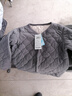 真維斯兒童保暖內膽上衣男童女童冬季內穿校服神器三層羊毛蠶絲加厚棉襖 灰 130cm 曬單實(shí)拍圖