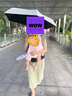 BabyWatch嬰兒防曬斗篷披風(fēng)小月齡 寶寶外出薄款透氣防紫外線(xiàn)夏冰絲防曬衣 【原紗UPF50+防曬】涼感面料-白 80 (均 碼) 曬單實(shí)拍圖