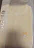 愛寶適嬰兒連體衣春秋純棉寶寶哈衣爬服新生兒衣服睡衣黃色90cm  T142 曬單實(shí)拍圖