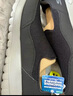 斯凱奇（Skechers）春秋男鞋懶人一腳蹬緩震健步鞋軟底網(wǎng)面休閑運動(dòng)鞋54626 曬單實(shí)拍圖