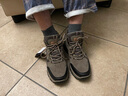 回力登山鞋男戶(hù)外防滑耐磨運動(dòng)鞋男士舒適厚底工裝鞋男 1109 卡其 41 曬單實(shí)拍圖