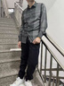 JASONWOOD高端品牌男裝長(cháng)袖襯衫男士春秋新款商務(wù)免燙上衣時(shí)尚休閑男士襯衣 F2167蘭色 M 曬單實(shí)拍圖
