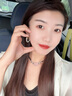 BARY REEF耳環(huán)女時(shí)尚金銀撞色鏈條流蘇耳環(huán)氣質(zhì)耳扣小眾設(shè)計(jì)復(fù)古感耳飾 金銀撞色耳環(huán) 曬單實(shí)拍圖