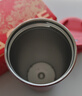 霸王茶姬（CHAGEE）保溫杯樂(lè)扣杯保冷七夕禮物隨行杯咖啡杯316不銹鋼伴手禮星辰紅 曬單實(shí)拍圖