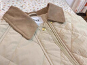 森馬（Semir）羽絨服女中長(cháng)款輕薄肌理寬松2025撞色燈芯絨翻領(lǐng)冬裝109725113027 曬單實(shí)拍圖