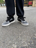 安踏（ANTA）路沖男板鞋防滑休閑百搭滑板鞋運動(dòng)時(shí)尚潮流百搭秋季新款板鞋 基礎黑/信鴿灰-4 40 (男7) 曬單實(shí)拍圖