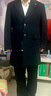 威可多（VICUTU）男士大衣舒適毛呢大衣商務(wù)休閑外套VBS22341306 黑色 175/96B  曬單實(shí)拍圖