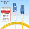 博揚（BOYANG）電信級光纖跳線(xiàn)LC-LC(UPC) 2米 單模雙芯雙工 Φ2.0阻燃低煙無(wú)鹵跳纖光纖線(xiàn)尾纖lc-lc BY-2052S 曬單實(shí)拍圖
