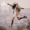 悍途（HUMTTO）防滑登山鞋女舒適減震戶(hù)外徒步鞋加絨保暖棉鞋 米灰常規 38  曬單實(shí)拍圖