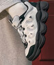 FILA 斐樂(lè )官方女鞋PEASE摩登運動(dòng)鞋2025冬新款豌豆鞋面包鞋休閑鞋 奶白/月巖灰-GL 37.5 曬單實(shí)拍圖
