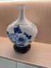 福格達（FUGEDA）陶瓷手繪花瓶擺件創(chuàng  )意中式觀(guān)賞瓶客廳電視柜裝飾品博古架擺設送禮 賞瓶-國香【破損包換】 曬單實(shí)拍圖