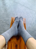 擎晨加厚羊絨襪子男秋冬季中筒襪加絨男士東北零下40度防寒保暖羊毛襪 【男款裝/東北-40℃可穿】3灰色 3雙 均碼 【特厚保暖/抗寒防臭】39-45 曬單實(shí)拍圖