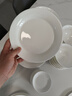 松發(fā)瓷器56頭餐具整套家用碗碟套裝純白簡約陶瓷碗盤喬遷送禮簡瓷 曬單實(shí)拍圖