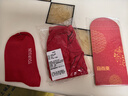 宜而爽秋冬季【鴻運禮盒套裝】本命年大紅結婚女士保暖內衣棉秋衣秋褲 曬單實(shí)拍圖