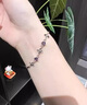 戚小米四葉草手鏈女生簡(jiǎn)約個(gè)性閨蜜轉運珠手鏈閨蜜新年節生日禮物送女友 四葉草紫色 曬單實(shí)拍圖