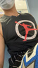 FPA撞色拼接運動t恤 秋季半拉鏈半高領(lǐng)美式情侶騎行服速干長袖男 杏色 M 曬單實拍圖