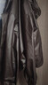 優(yōu)衣庫合作款/女裝男裝仿皮短外套480062 39 棕黑色 M /160/84A 曬單實(shí)拍圖