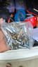鉑特體   鋸齒壁虎膨脹管輕型鐵膨脹螺絲水泥墻空心磚金屬管釘 M6*32膨脹管釘（50套）藍色 曬單實(shí)拍圖