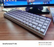 狼蛛（AULA）HERO 68HE磁軸鍵盤RT電競游戲客制化機(jī)械鍵盤有線RGB燈效五層填充網(wǎng)頁驅(qū)動fps無畏契約8K回報率 側(cè)刻【形意磁軸】白色 曬單實拍圖