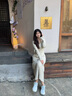 安踏（ANTA）葉子丨厚底減震輕質(zhì)跑步鞋女耐磨回彈輕便休閑運動(dòng)鞋女122545535 紙莎白-7 37.5 (女6.5) 曬單實(shí)拍圖